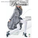 Колготки тёплые K-Cotton bianco 4