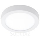 Светодиод. ультратонкая накладная панель FUEVA 1, 16,5W (LED) 4000K, ?225, литой металл, белый/пластик, белый