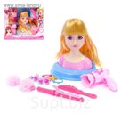 Кукла-манекен для создания причёсок "Салон красоты" с аксессуарами