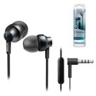 Наушники с микрофоном (гарнитура) PHILIPS SHE3855SG/00, проводная, 1,2 м, вкладыши, стерео, черные
