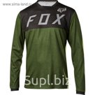 Джерси FOX lndicator LS, черно/зеленый, размер L