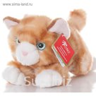 AURORA Игрушка мягкая Котик рыжий 22см