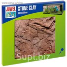 Stone clay фон рельефный 60x55см глина