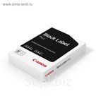 бумага А4 500л Canon Black Label Plus 80г/м2,161CIE% класс В+