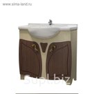 Тумба Альберо 85 (под раковину Дрея 85) клен / старое дерево