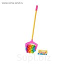 Каталка "Радуга", длина ручки 41.5 см