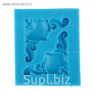 Молд для творчества "Ажурные уголки с сердцем", МИКС