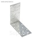 Крепежный уголок равносторонний KUR, 50х100х100 мм, в коробке 50 шт.