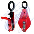 Блок монтажный ZK1-2,0 (HQLK1-2) с ушком и откидной щекой (г/п 2 тонны)