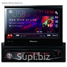 Автомагнитола CD DVD Pioneer AVH-3800DVD 1DIN 4x50Вт