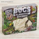 Набор для проведения раскопок серия "BUGS EXCAVATION"  жуки BEX-01-04 BEX-01-04