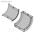 Угол "ДКС" 36685, для лотка, вертикальный, внутр. 90град., CS90, 300х80