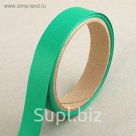 Лента для декора и подарков "Аспидистр" 2 см х 10 м, тиснение, ярко-зеленая