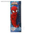 Закладка-линейка 60*170мм Spiderman, ВД-лак