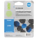 Картридж струйный CACTUS (CS-CB323/N) для HP Photosmart D5400, голубой, 14,6 мл