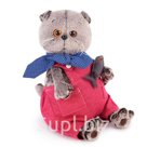 Мягкая игрушка BUDI BASA Ks30-066 Басик в красном комбинезоне 30