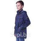 Парка для мальчика рост 158 см цвет синий