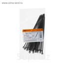 Хомуты нейлоновые TDM, 2.5х100 мм, черные, 25 шт, SQ0515-0345