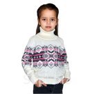 36/140 свитер дет. п/ш Сканди коричневый