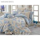КПБ "VANESSA" 1,5 сп., размер 160х220, 160х240, 50х70, 70х70 по 1 шт., цвет синий, поплин