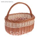 Корзина «Подарочная»,дно 32х20 см,верх 44х32 см, Н24/40 см