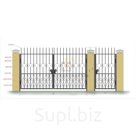 Кованые ворота и калитка 16