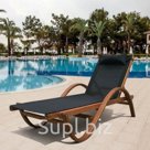 Шезлонг лежак Мальта AFM 511 Black