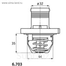 Термостат MAHLE TI4789
