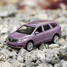Машина металлическая Buick Enclave, масштаб 1:43, открываются двери, инерция, сереб.