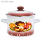 Кастрюля 3 л "Грибы цилиндрическая