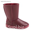 Угги женские Sb арт. B2301-5-38 (бордовый) (р. 38)