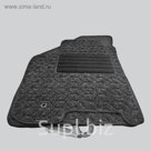 Коврики в салон для Chery Tiggo 5-дв. SUV 2005-2013, 4 шт., текстиль "DUNLOP", серый