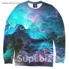 Свитшот женский "Облака", размер XXXL PEY-620793