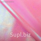 Бумага упаковочная фольгированная с перламутром, розовый, 50 х 70 см