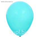 Шар латексный 5", пастель, набор 100 шт., аквамарин, 037