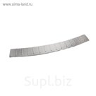 Накладка на задний бампер Dollex, Hover H3, H5, нержавеющая сталь