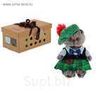 Мягкая игрушка "Басик в шотландском костюме"