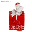 Копилка "Котик на подарке"