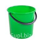Пластиковое, прочное ведро 15л., насыщенных, ярких цветов, отсутствие запаха.