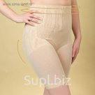 Корсетные панталоны на молнии ONLITOP Beauty form, размер 48-50, цвет бежевый