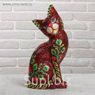 Сувенир дерево "Кошка" 16х11х35 см
