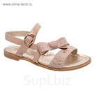 Туфли открытые для девочки, 12 пар в коробе 21-402A/12