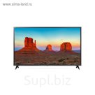 Телевизор LG 55UK6300 55"/3840x2160/DVB-T2/3*HDMI/2*USB/SmartTV черный