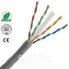 UTP (U/UTP)-4PR-Cat.6-SOLID, PVC, CU
