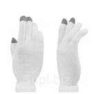 Белые перчатки для сенсорных экранов 