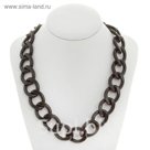 Цепь "Италия", цвет черный