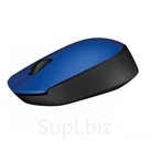 Мышь Logitech M171 беспроводная оптическая 1000 dpi USB сине черная