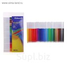 Фломастеры 24цв 0,8мм Pelikan С303 треугольные