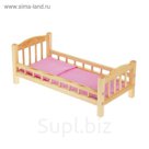 Кроватка большая с текстилем