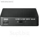 Цифровая ТВ приставка BBK SMP131HDT2 DVB-T2 темно-серый